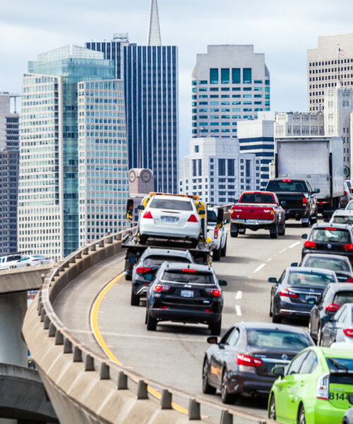 City traffic - San Francisco, California, USA