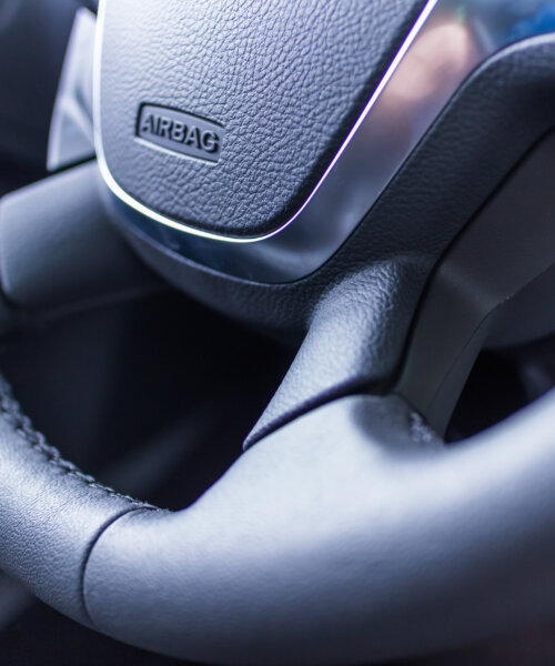 Car interior, airbag
