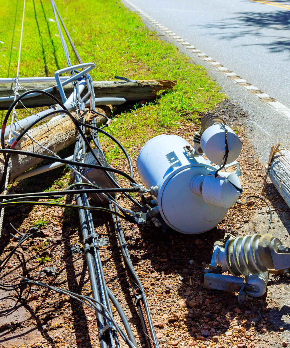Injury Liability for Falling Power Lines | Casper, Meadows, Schwartz & Cook